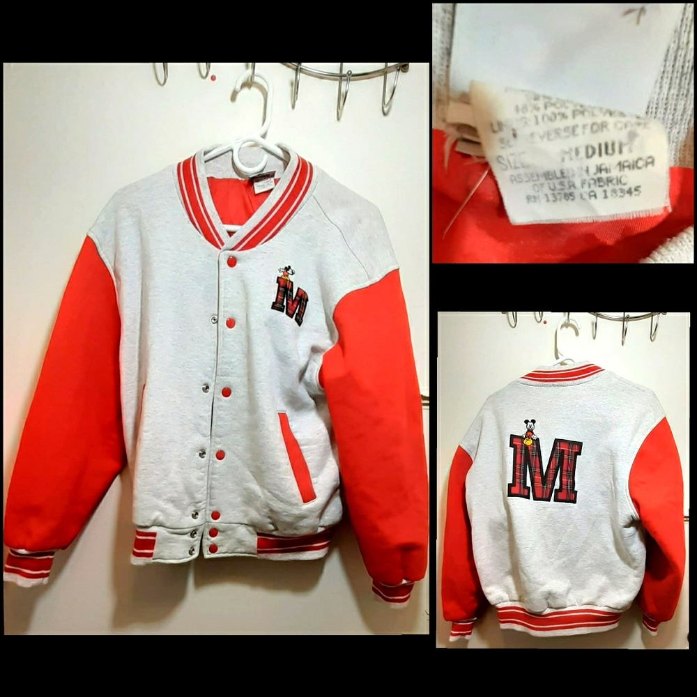 Vintage Mickey Mouse Varsity Jacket